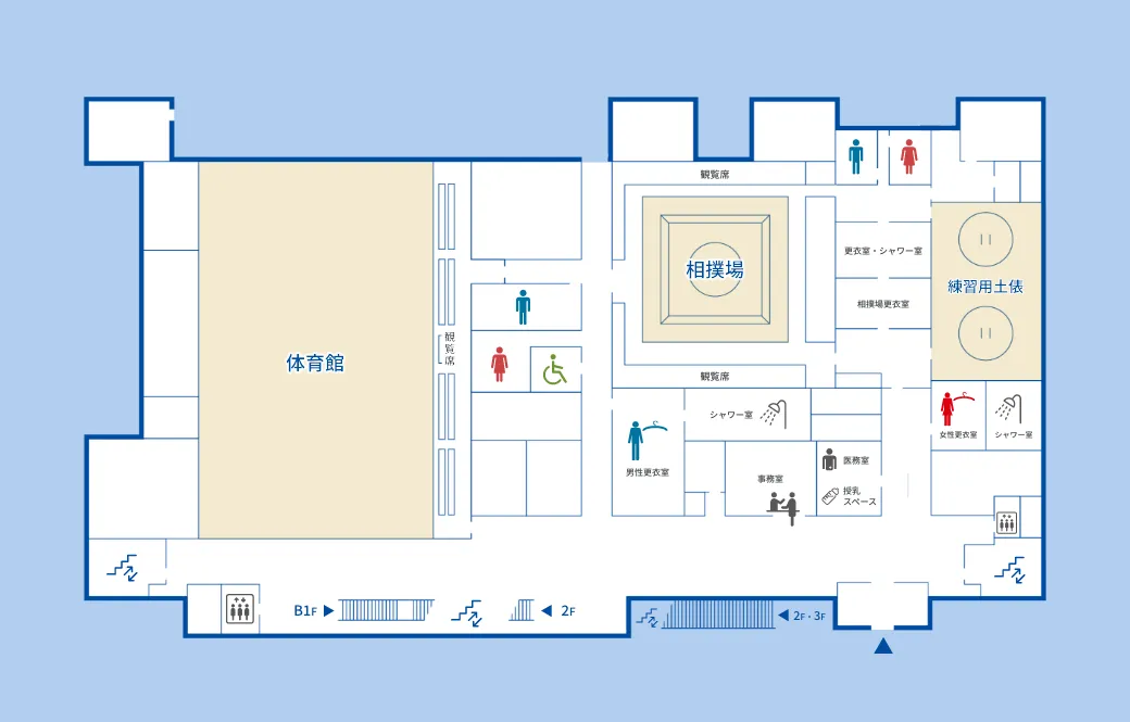 1階フロアマップ